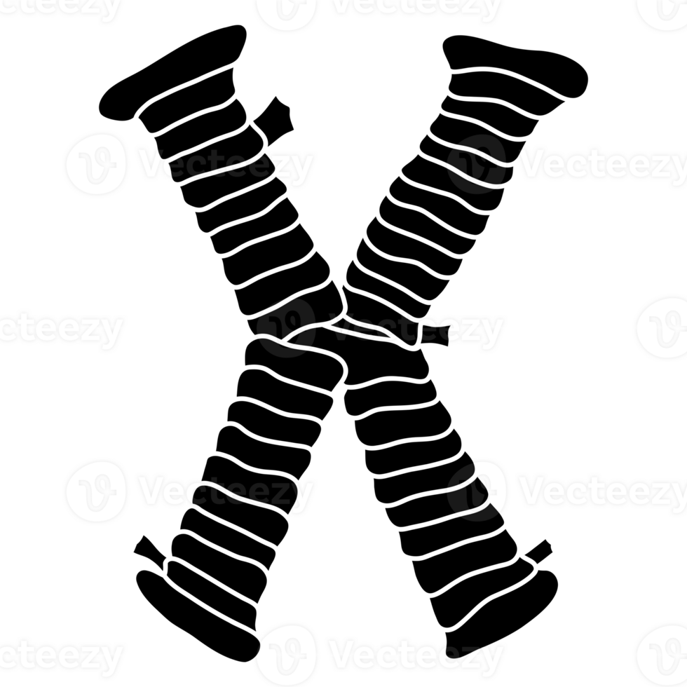 Uppercase X font design png