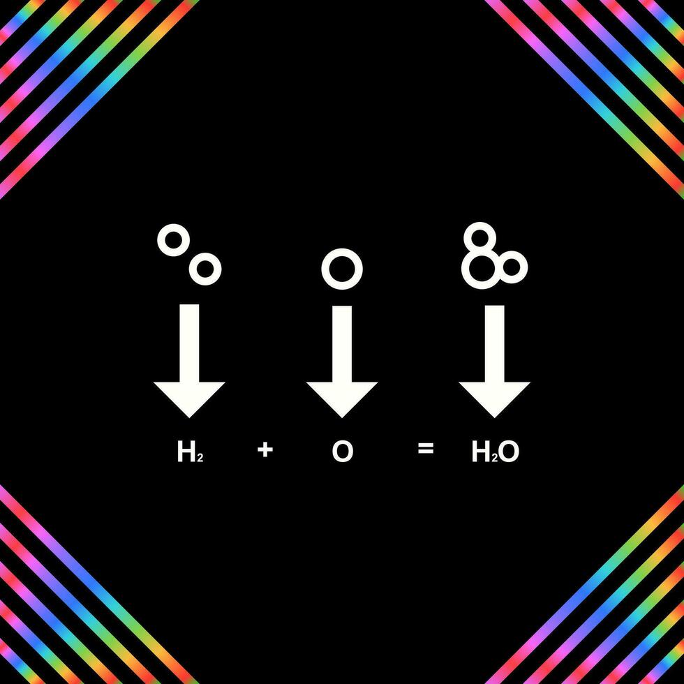 Chemical Formula Vector Icon