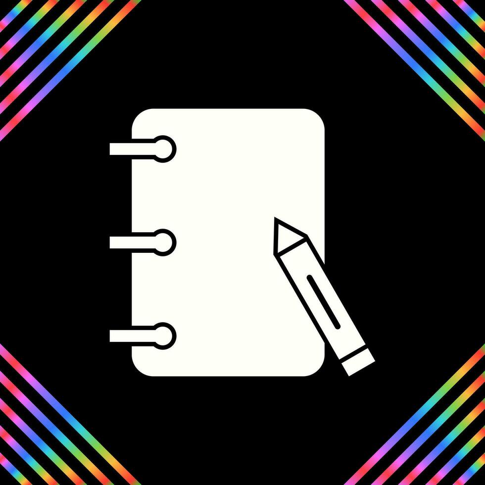 Paper and Pencils Vector Icon
