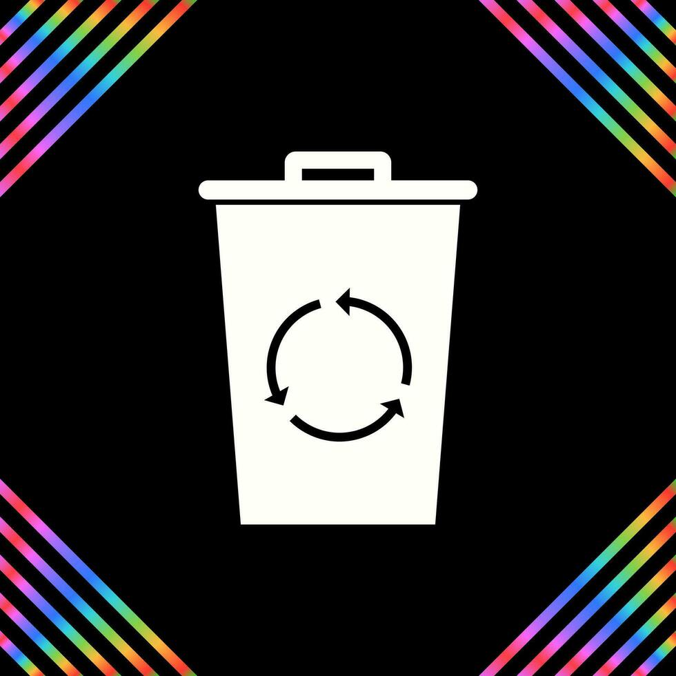 Recycle Bin Vector Icon