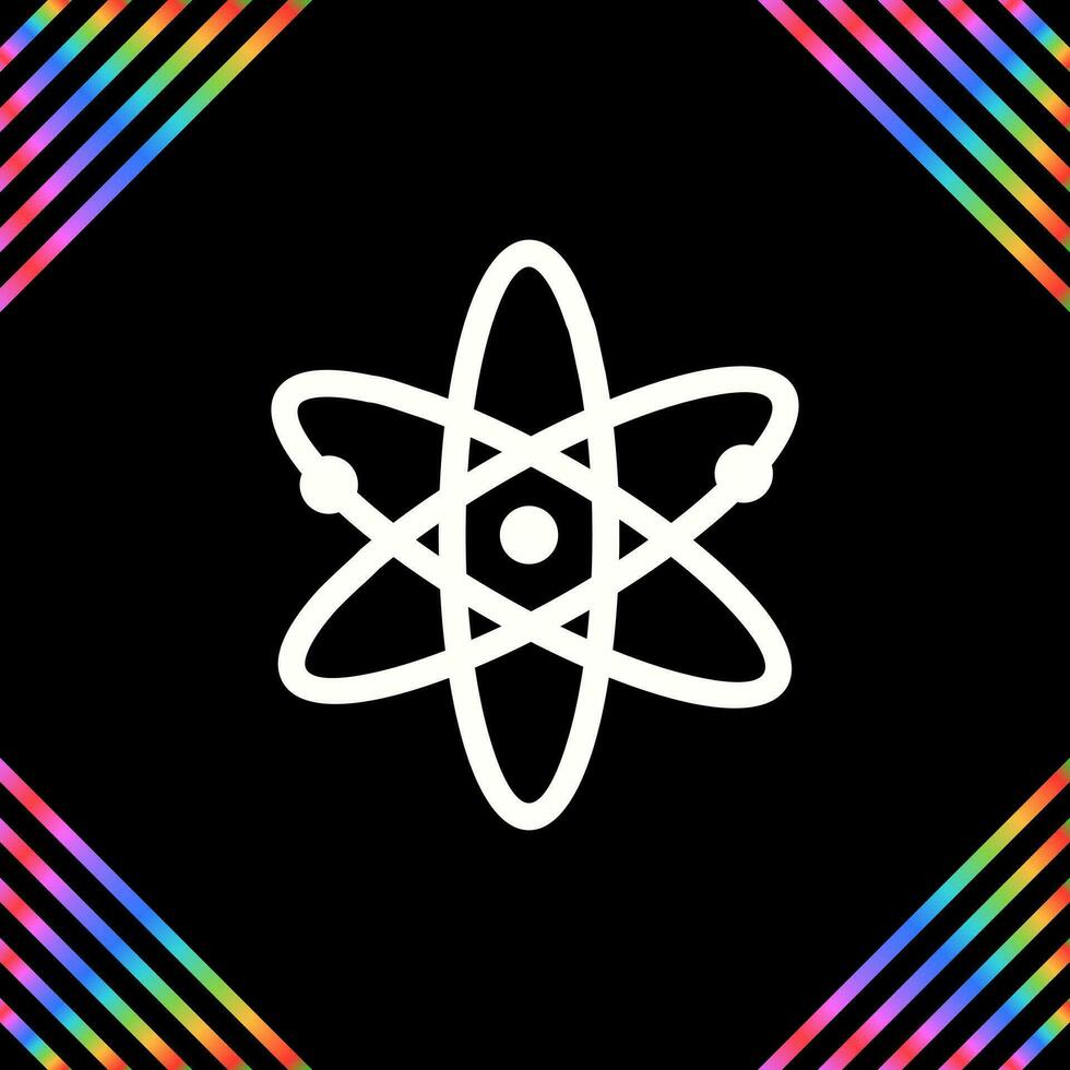 Atomic Structure Vector Icon