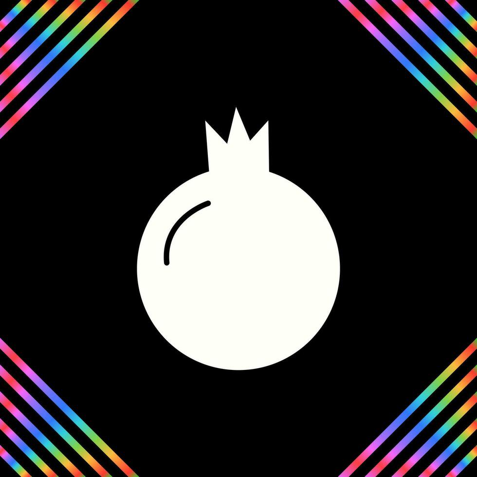 Pomegranate Vector Icon