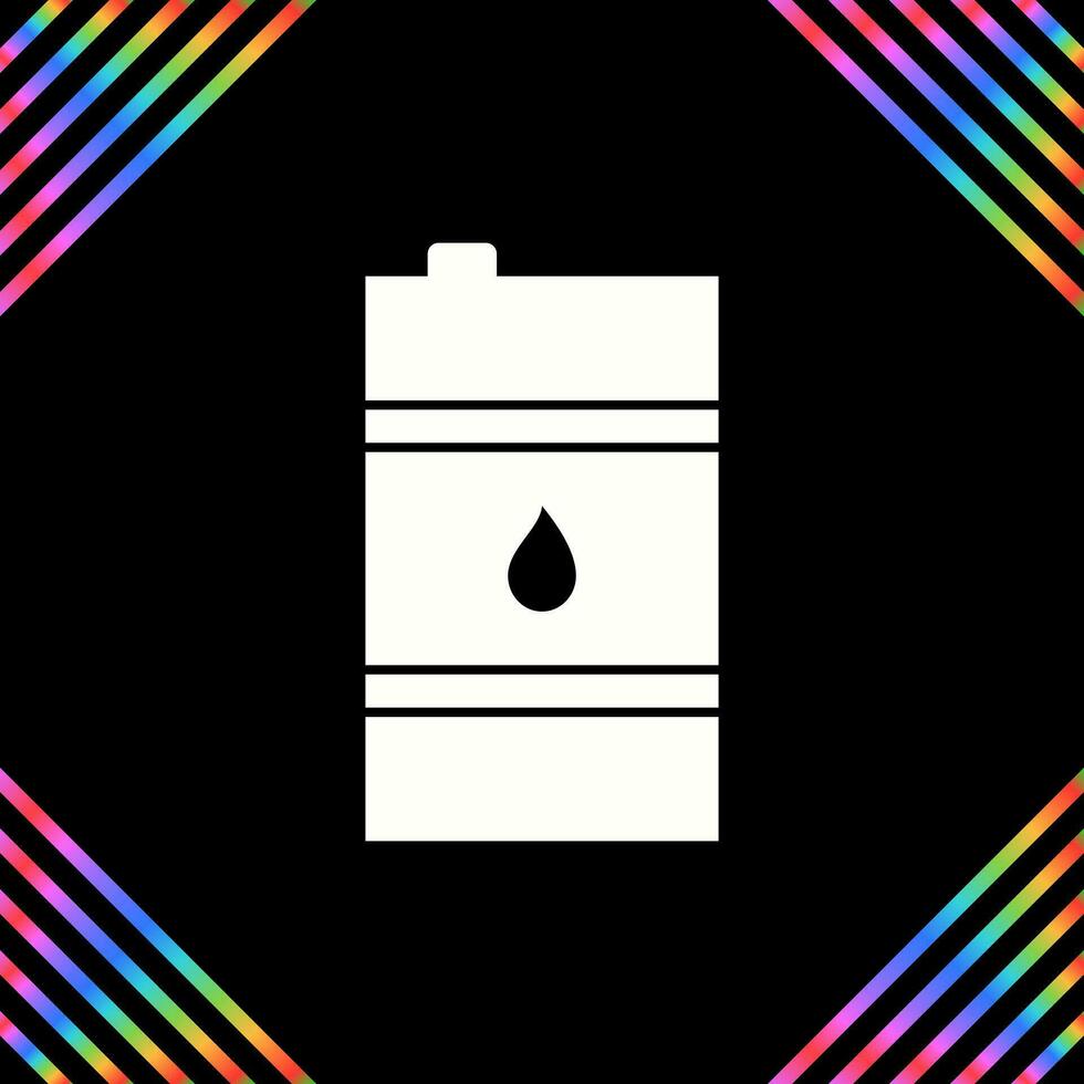 Oil Barrel Vector Icon