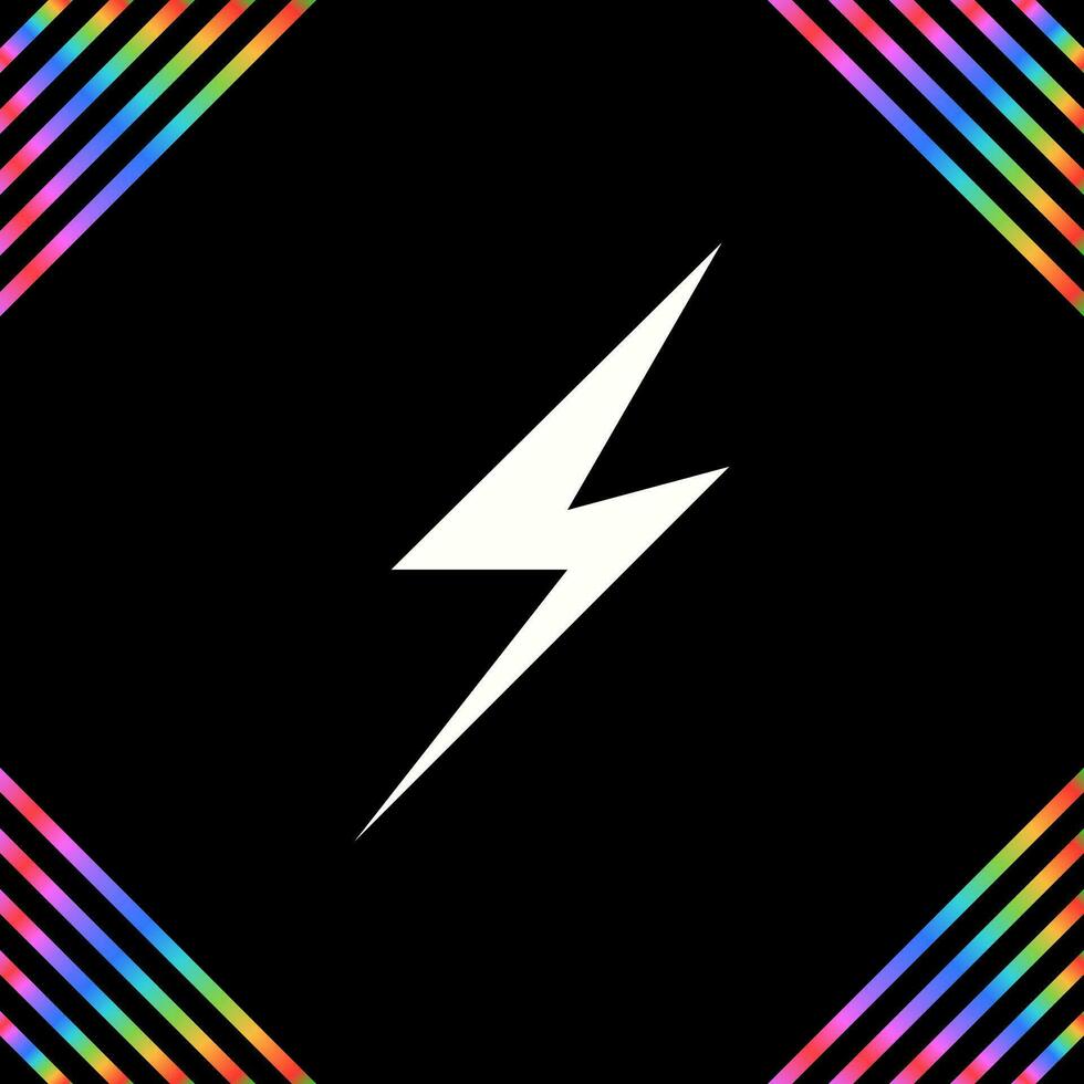 Lightening Vector Icon