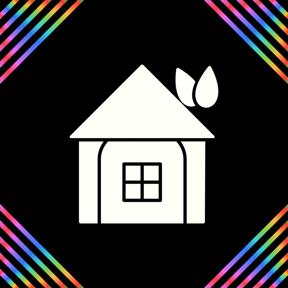 Eco friendly House Vector Icon