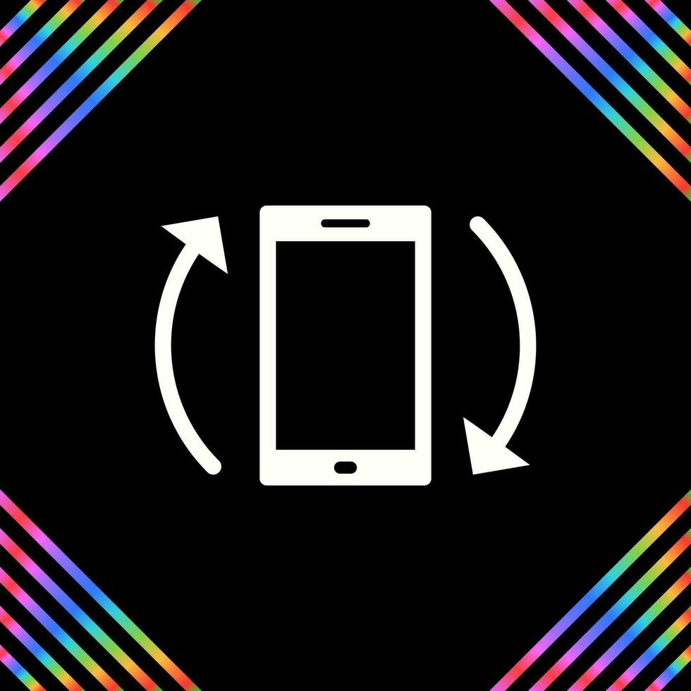 Auto rotation Vector Icon