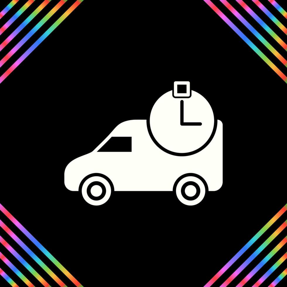Time Based Delivery Vector Icon