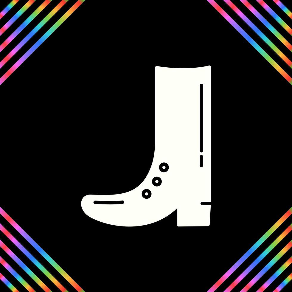 Cowboy Boot Vector Icon