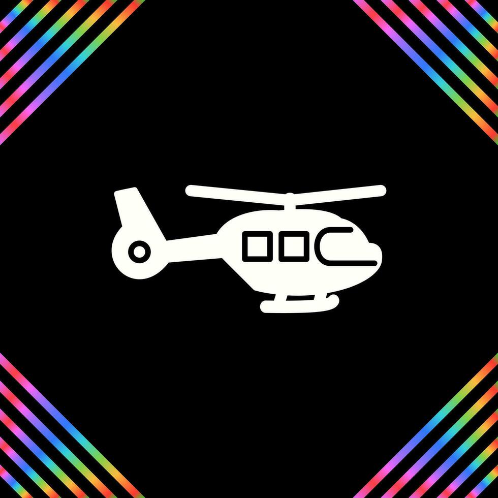 Helicopter Vector Icon