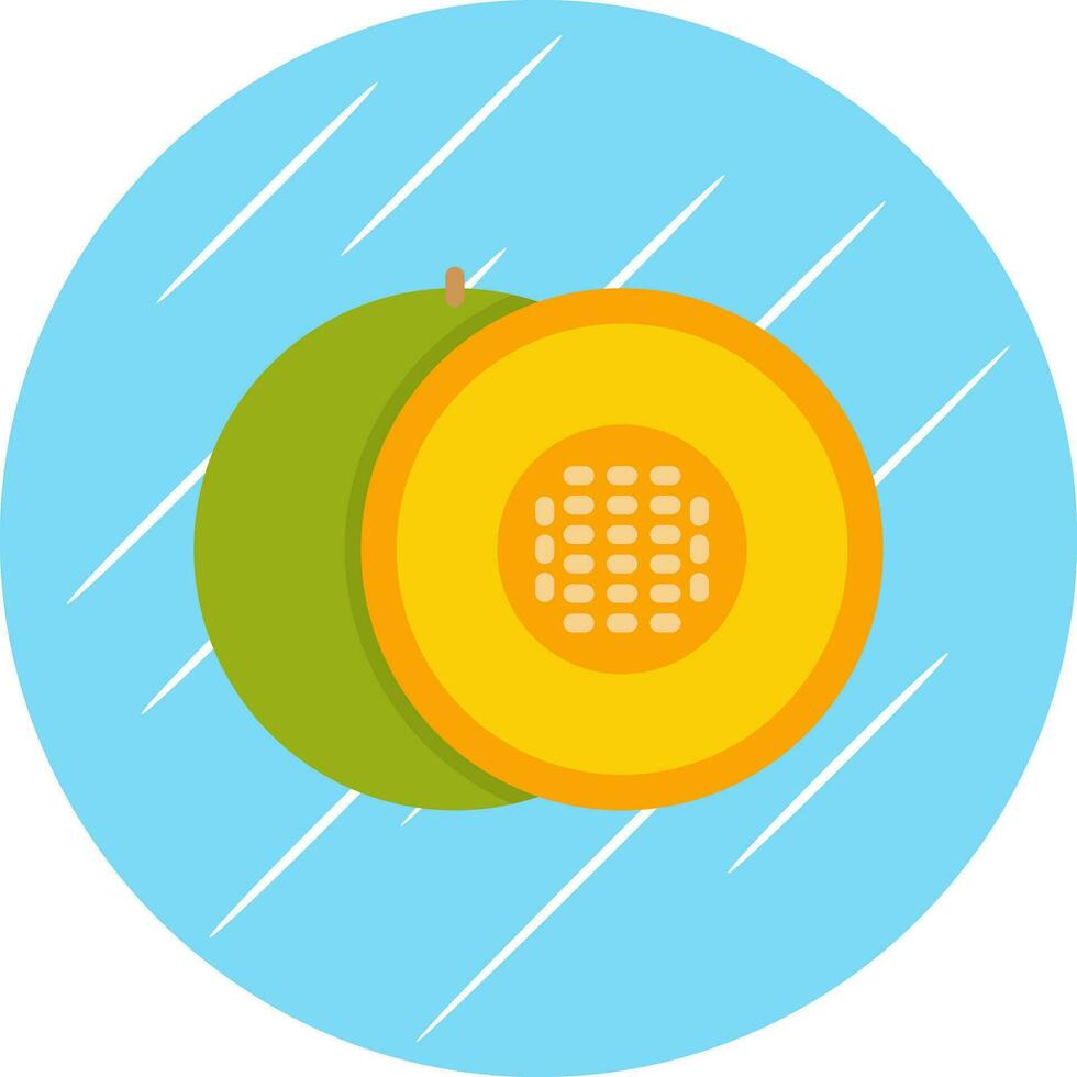 Melon Vector Icon Design