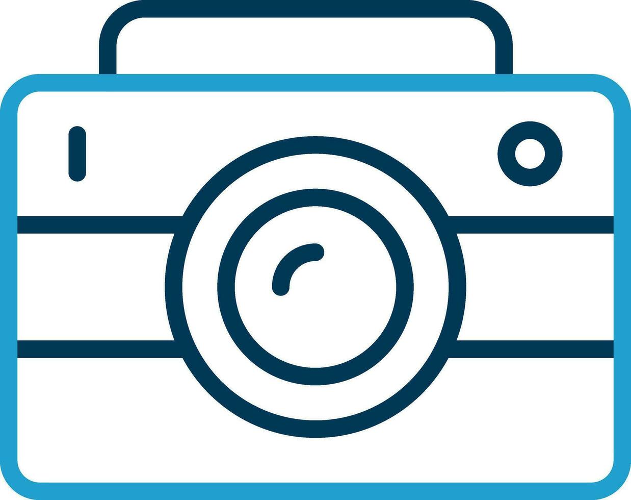 Photo Camera  Vector Icon Design