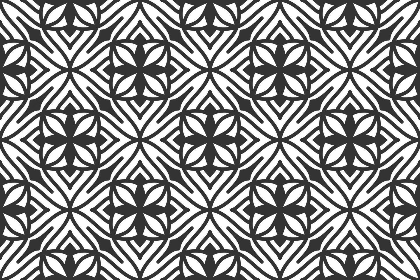 Seamless abstract geometric shape pattern vector