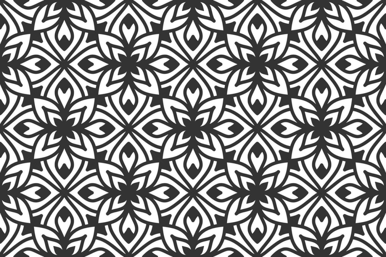 Seamless abstract geometric shape pattern vector