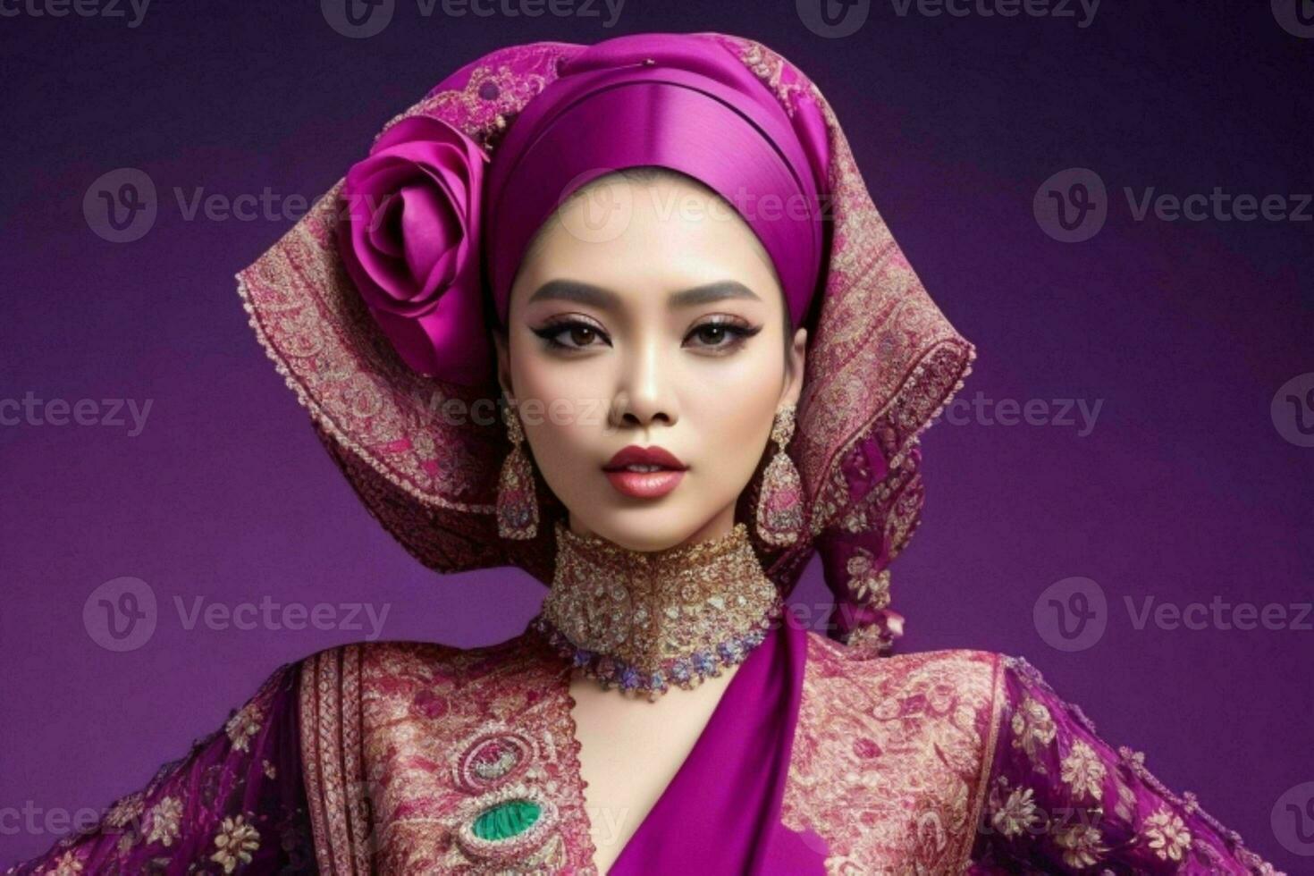 Portraits of fashionable beautiful women in traditional clothes 28077821 Stock Photo at Vecteezy