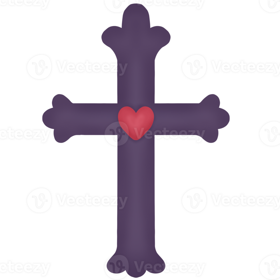 purple holy cross 28078452 PNG