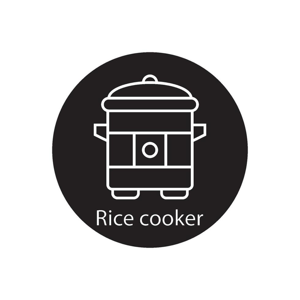 arroz Horno icono vector