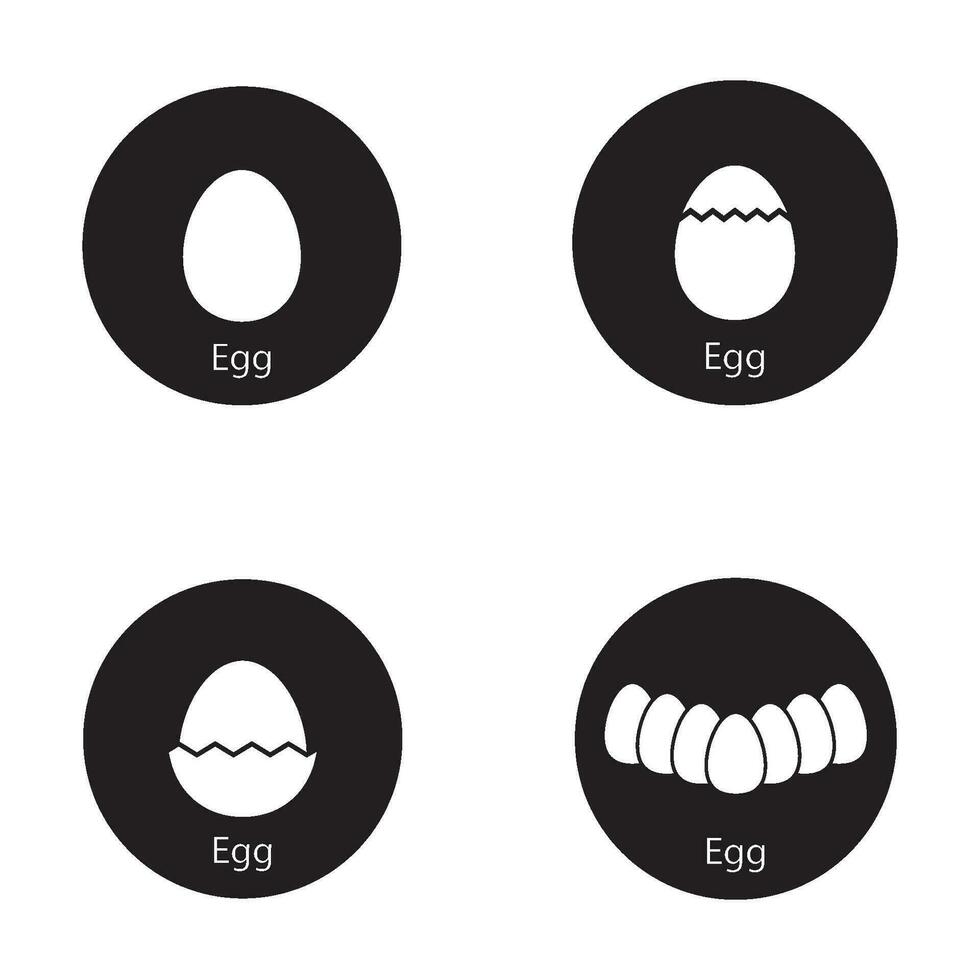 egg icon vector