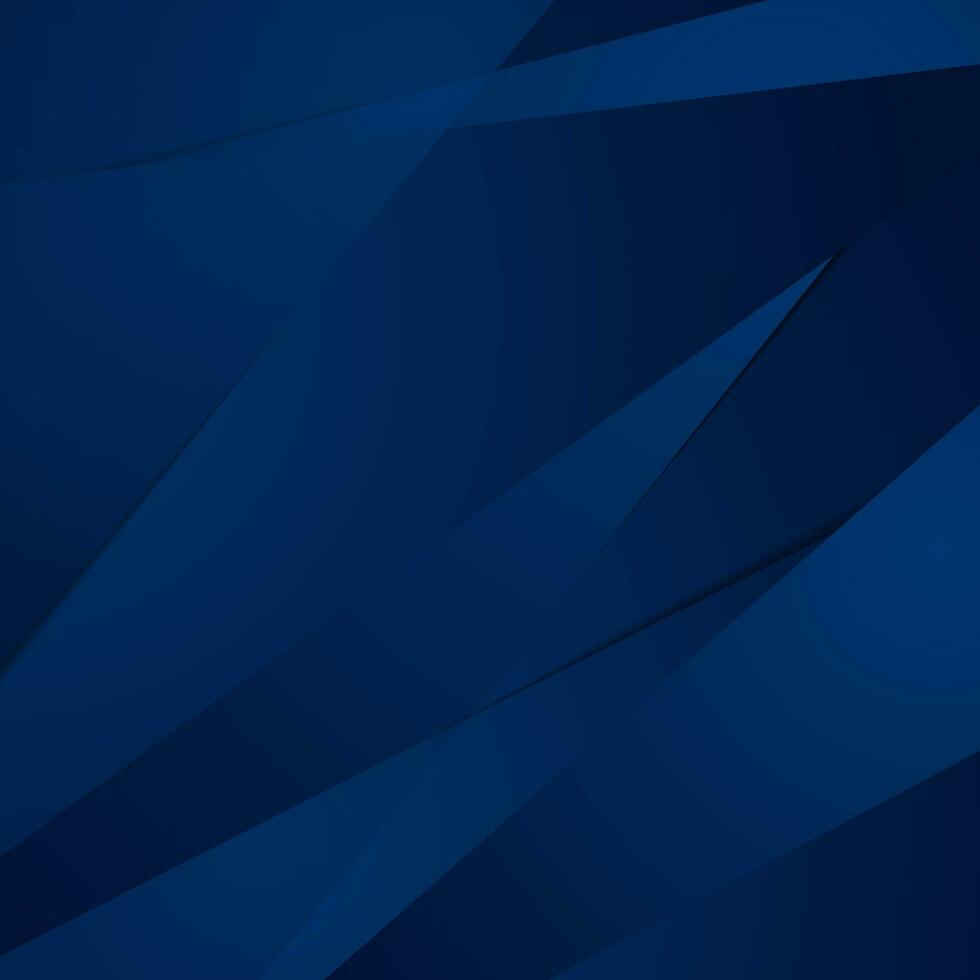 Abstract dark blue hi-tech polygonal corporate background vector