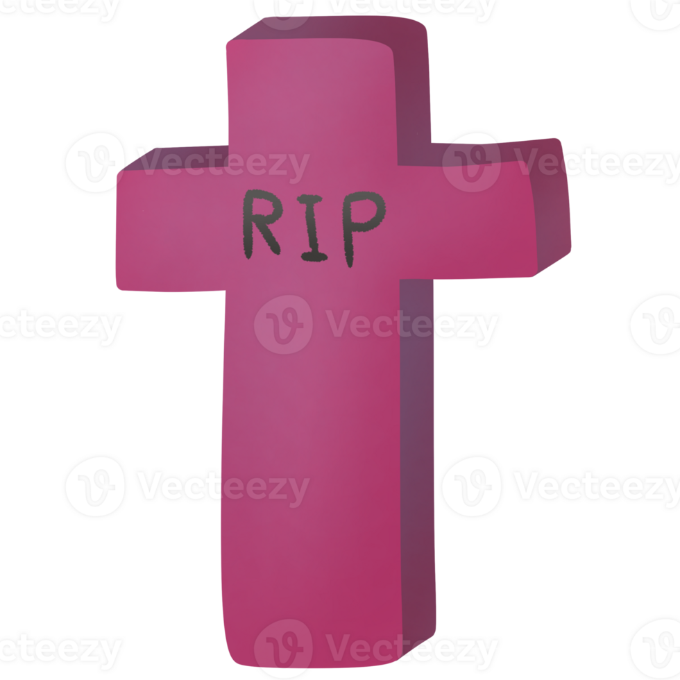 purple grave marker png