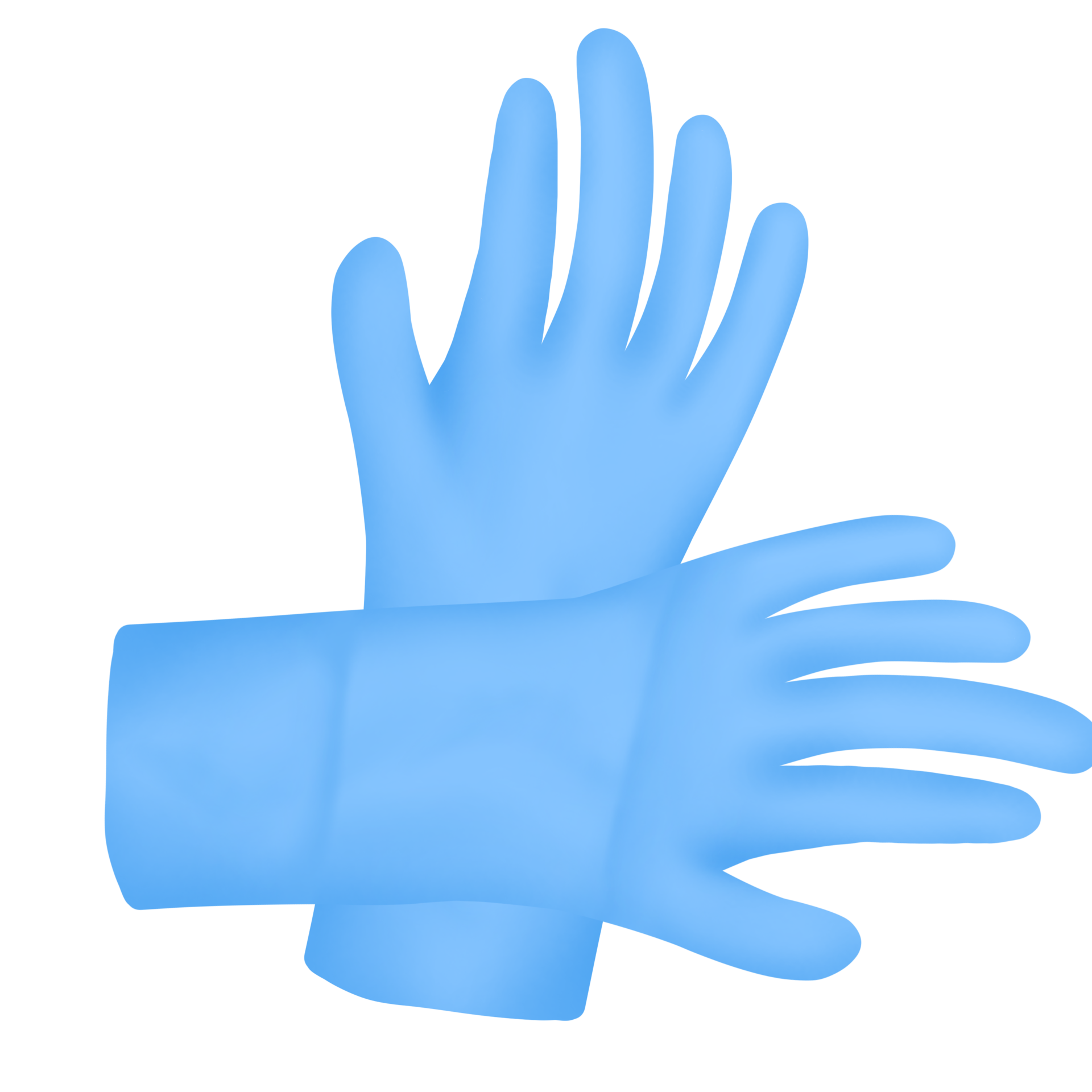 The medical gloves 28079276 PNG