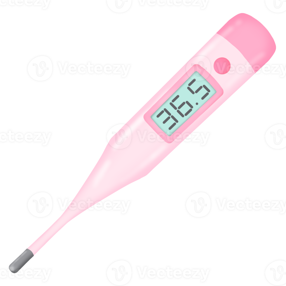 Digital thermometer illustration 28079286 PNG