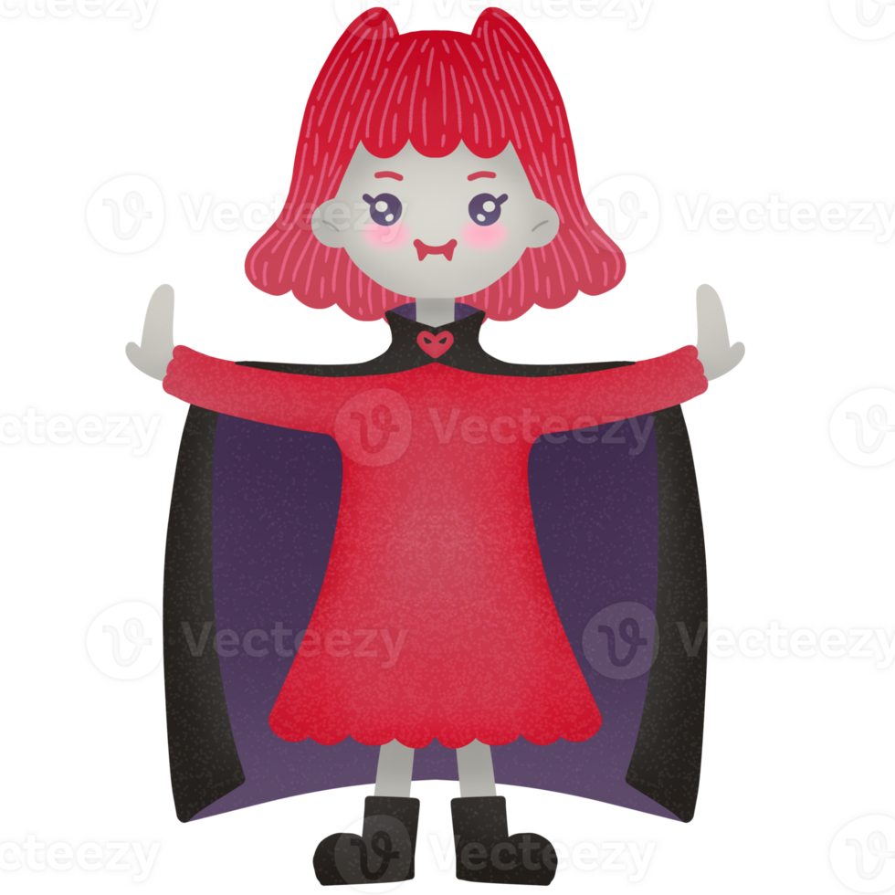 niña es un vampiro png