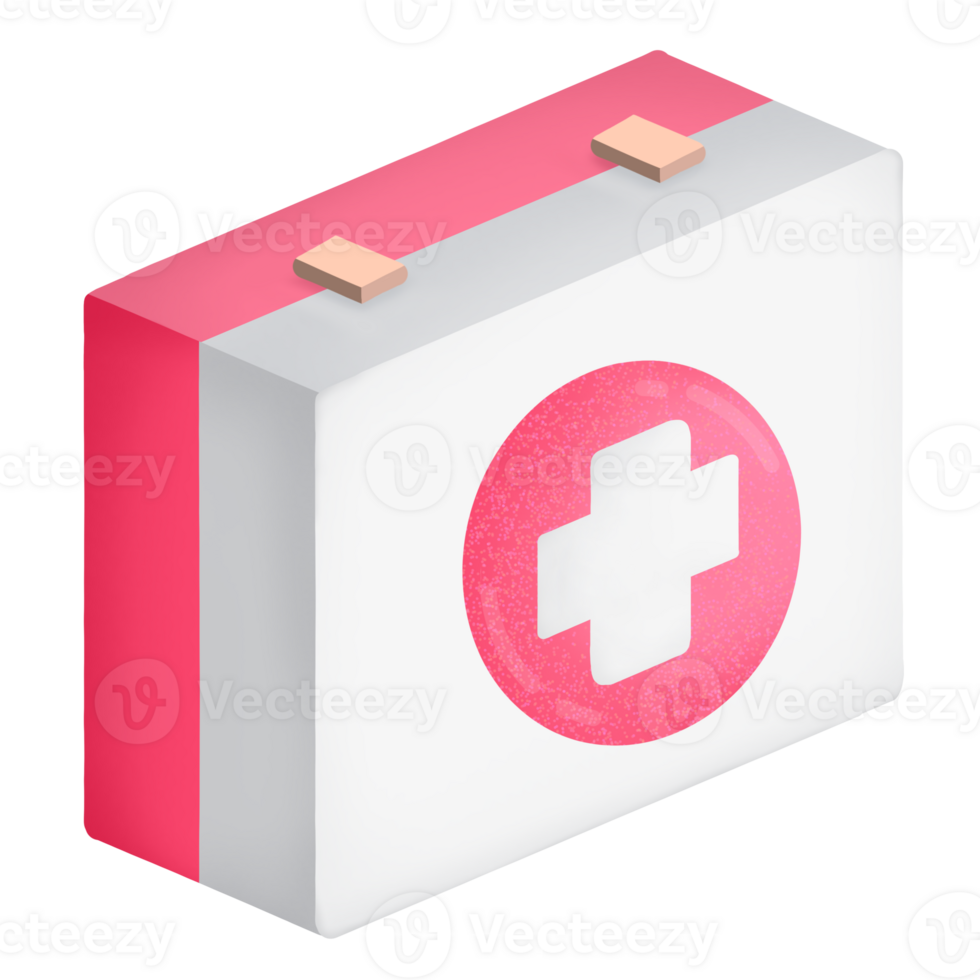 First aid kit box png