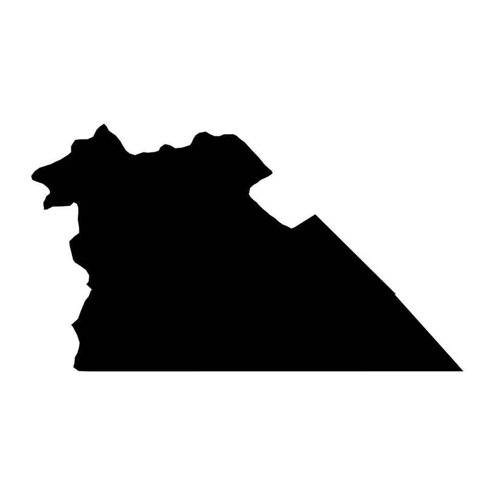 Amman governorate map, administrative division of Jordan. vector