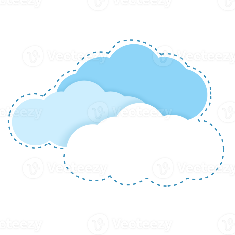 blue sky with clouds png