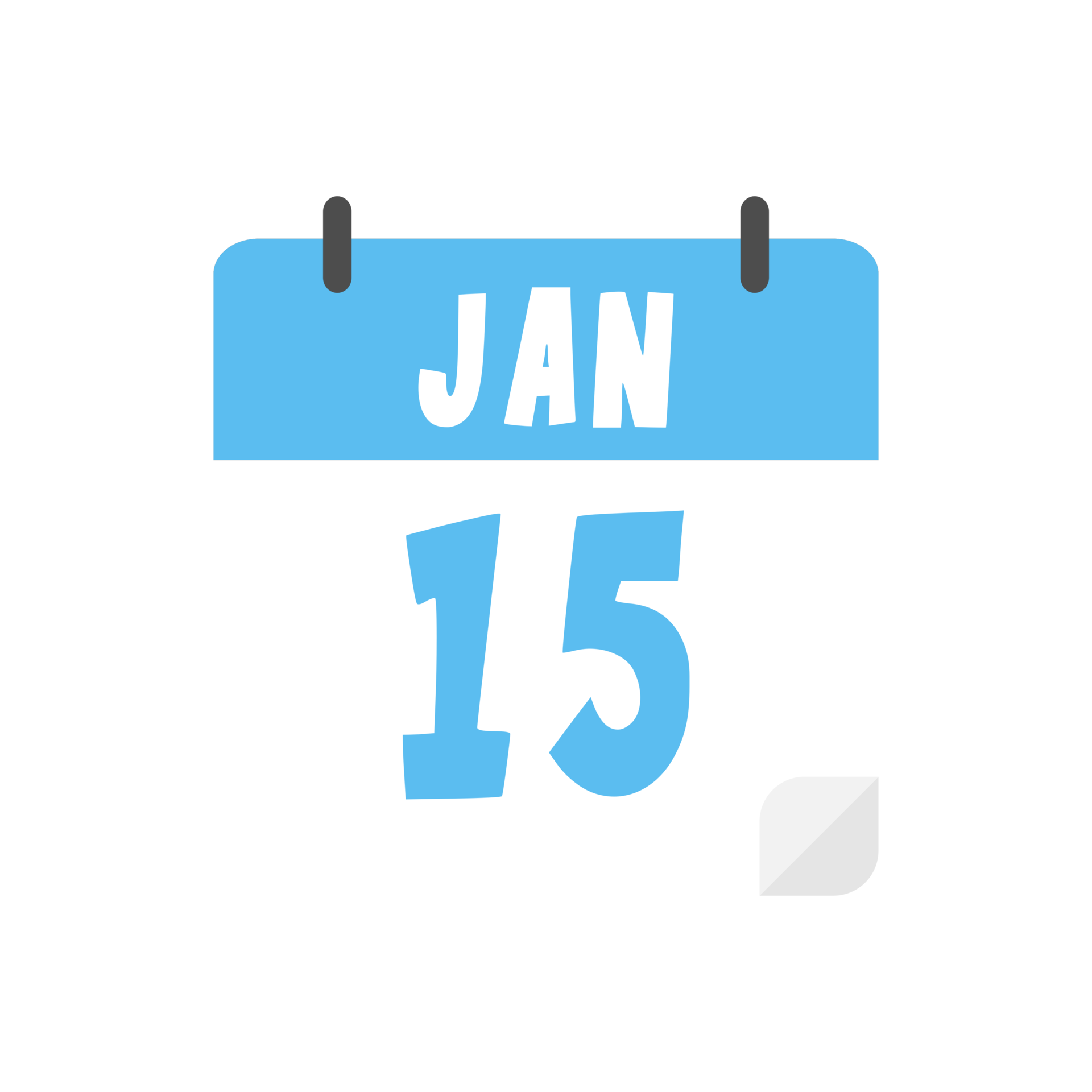 january 15th calendar icon on transparent background 28079717 PNG