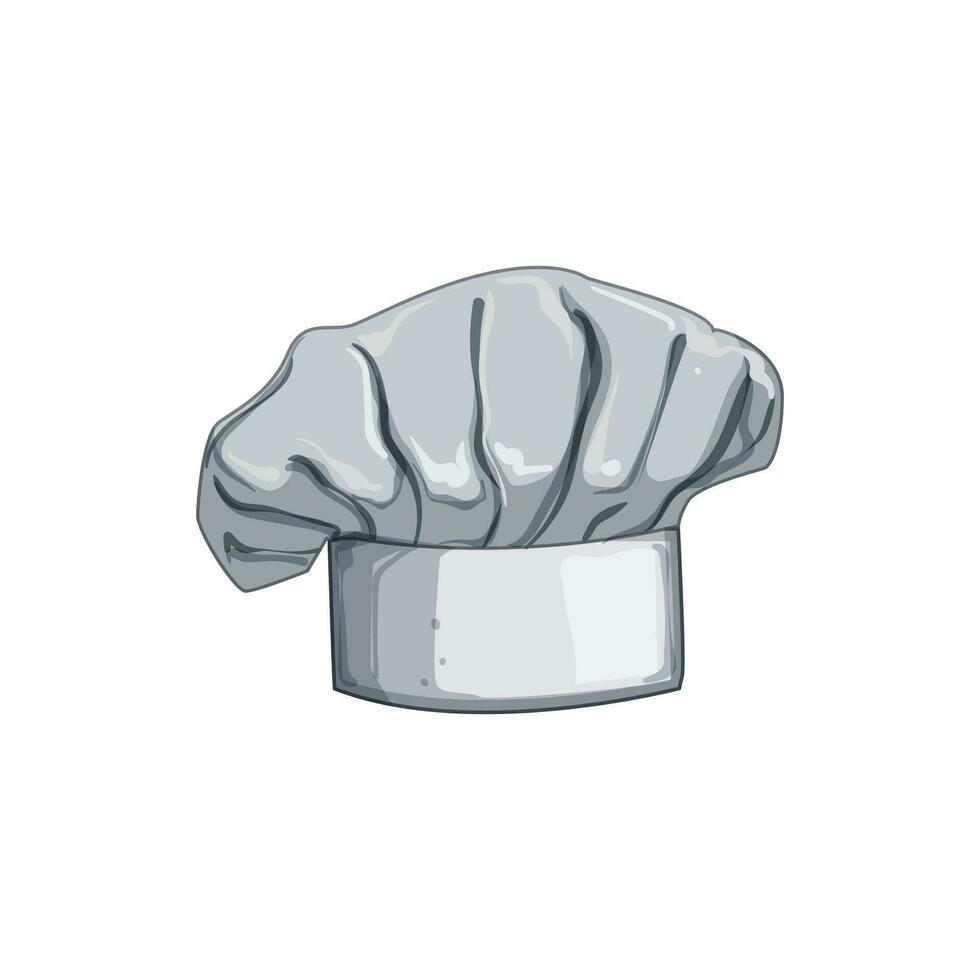 panadería cocinero sombrero dibujos animados vector ilustración