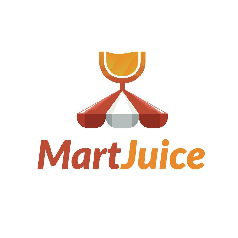 mercado jugo logo - jugo tienda logo- Fresco jugo logo - naranja jugo logo - jugo vector