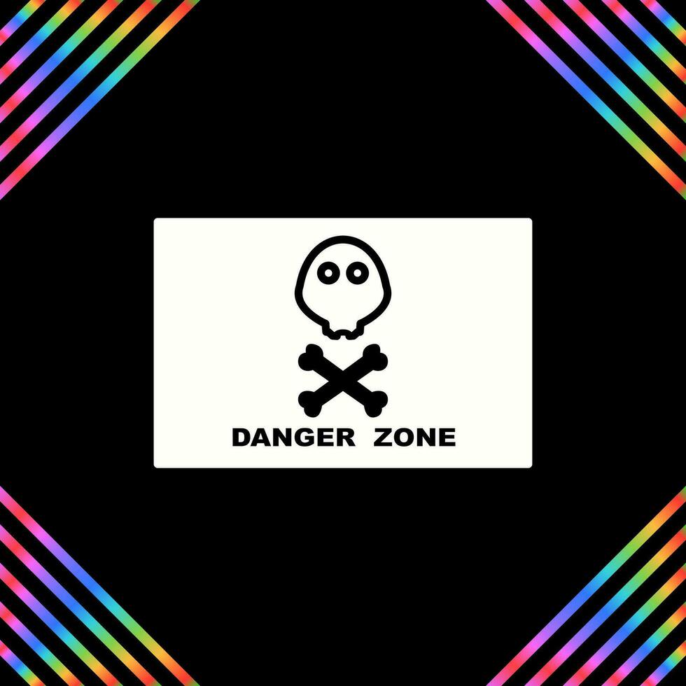 Danger Zone Vector Icon