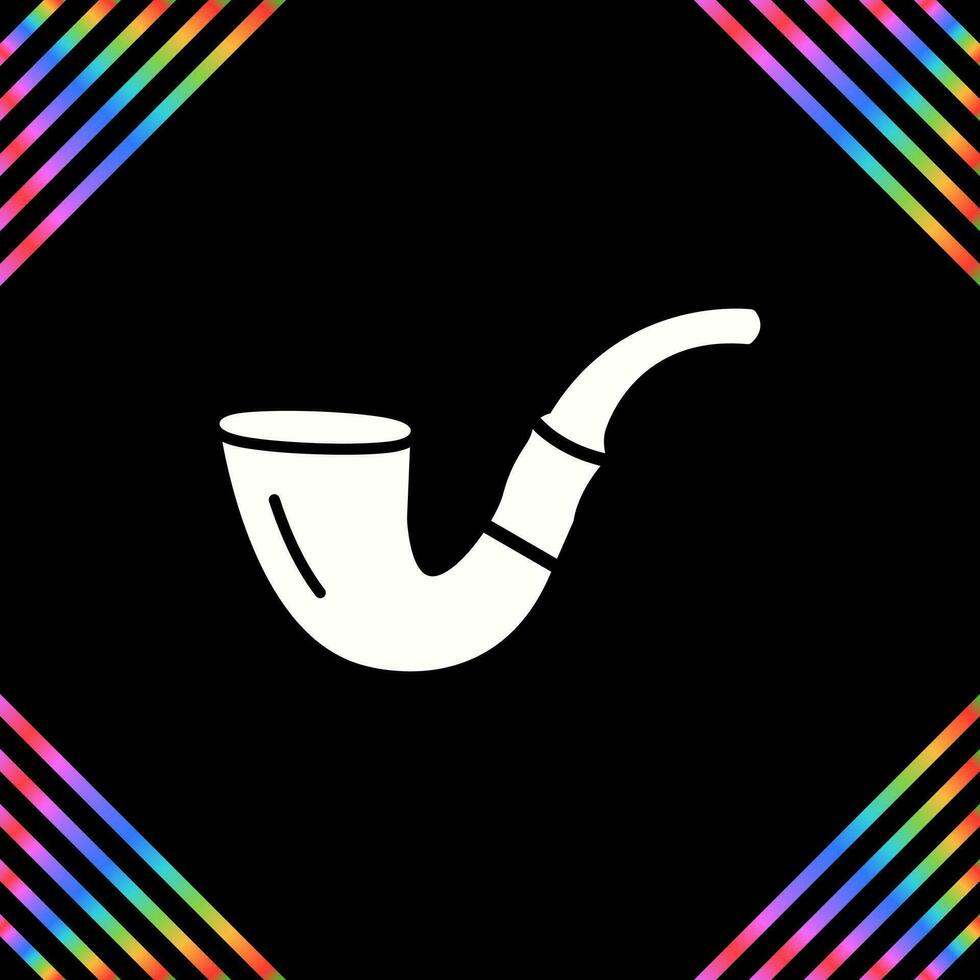 Cigar Pipe Vector Icon