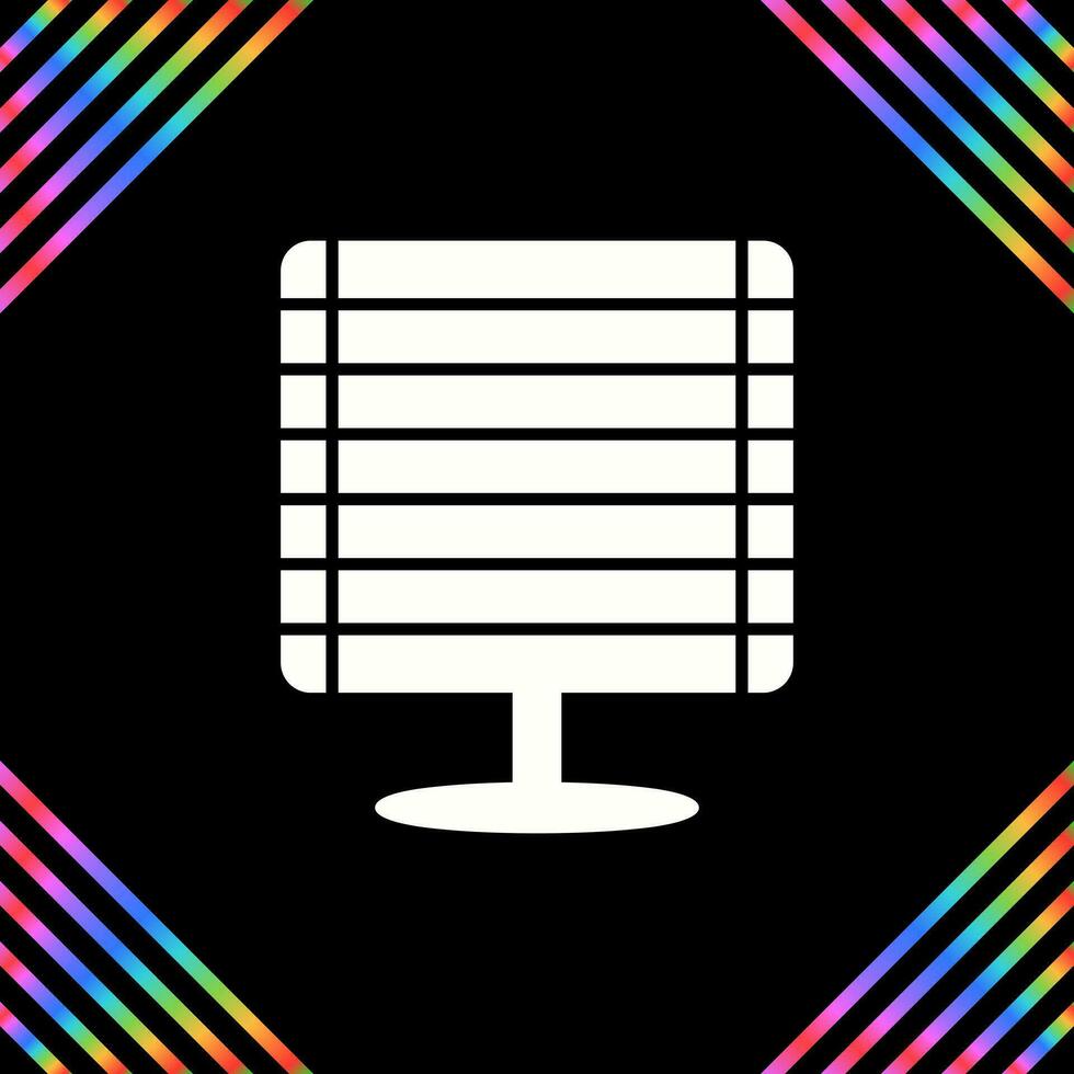 Infrared Heater Vector Icon