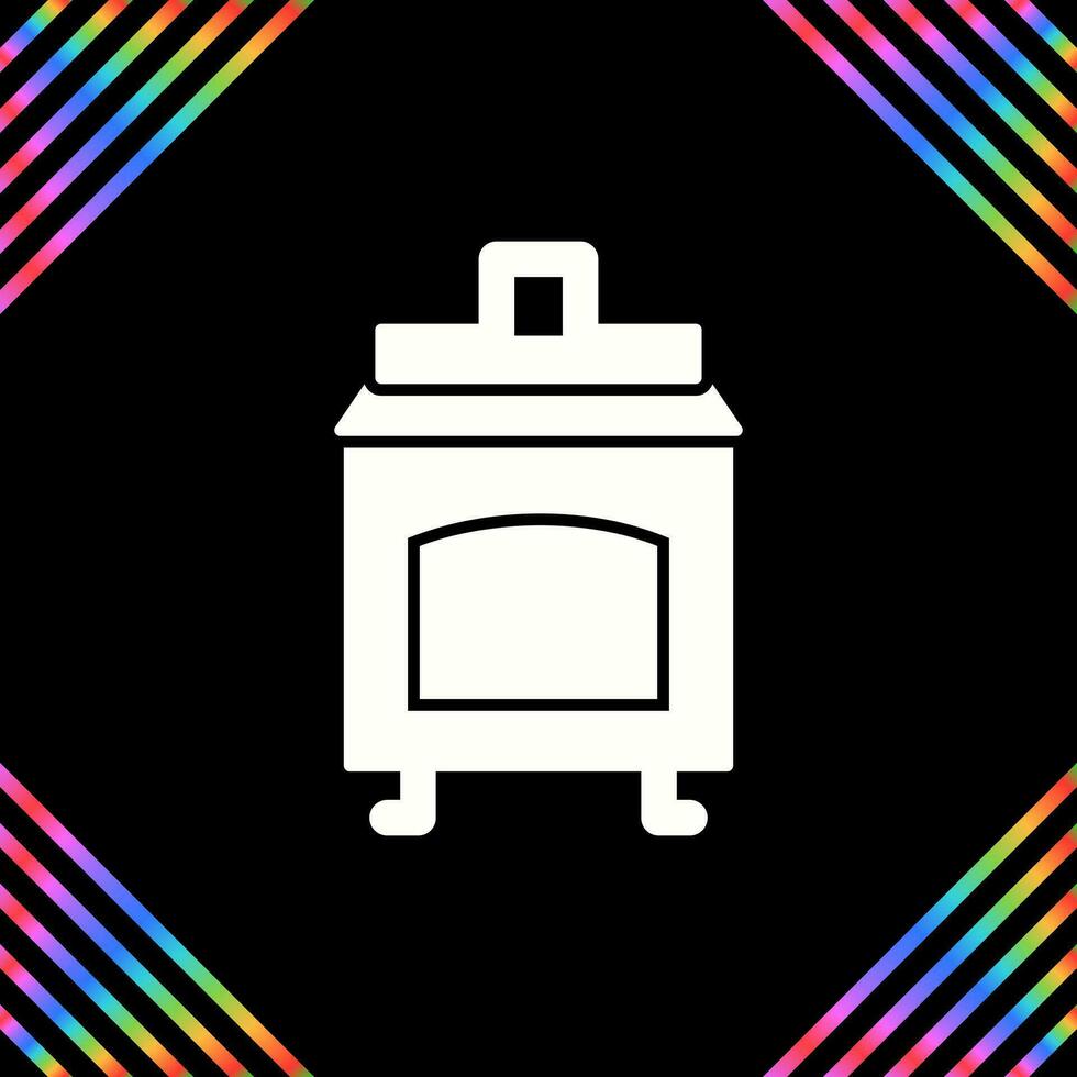 Coal Furnace Vector Icon
