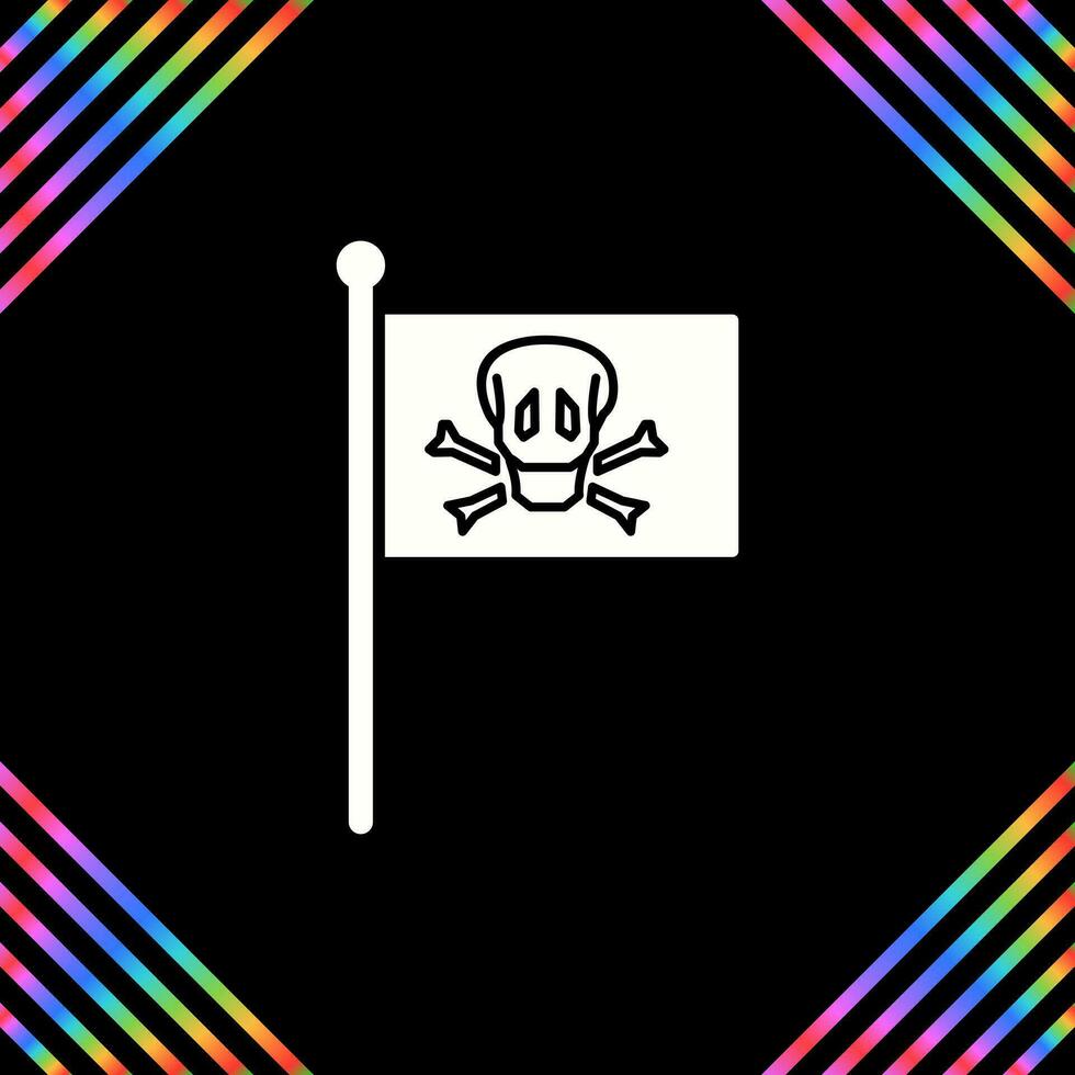 PIrate Flag Vector Icon