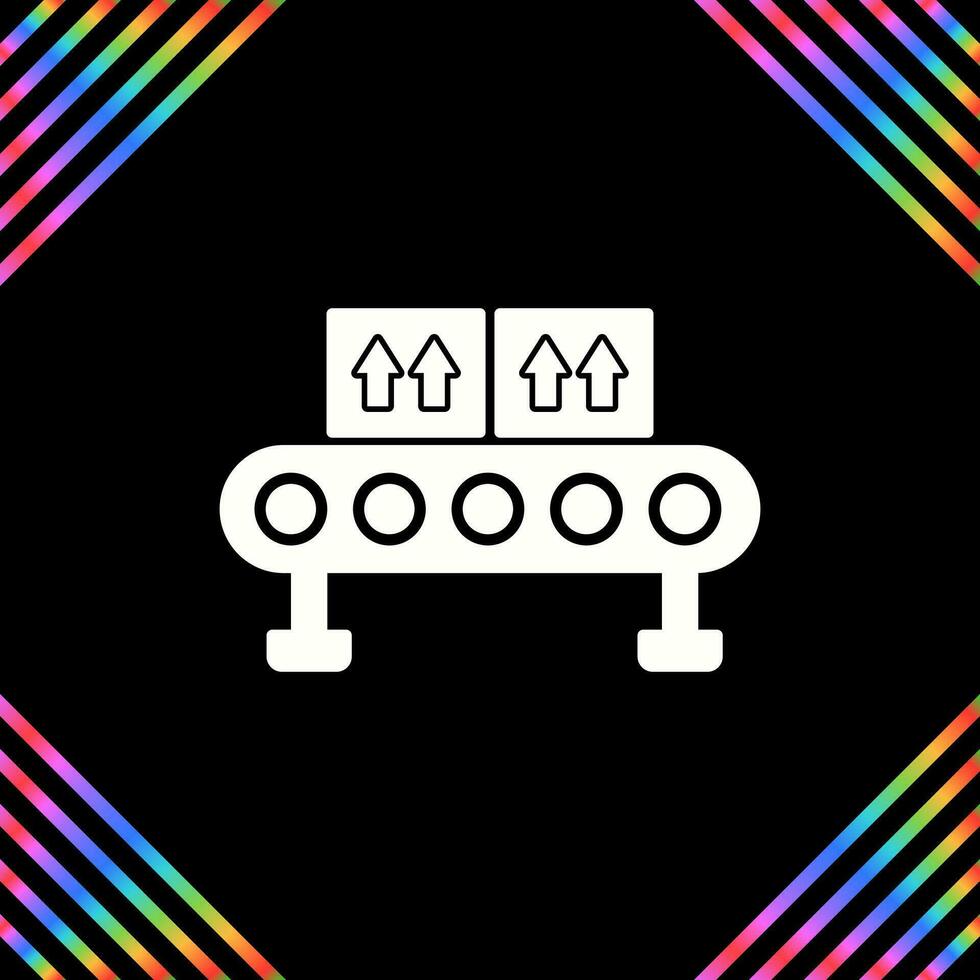 Assembly Line Vector Icon