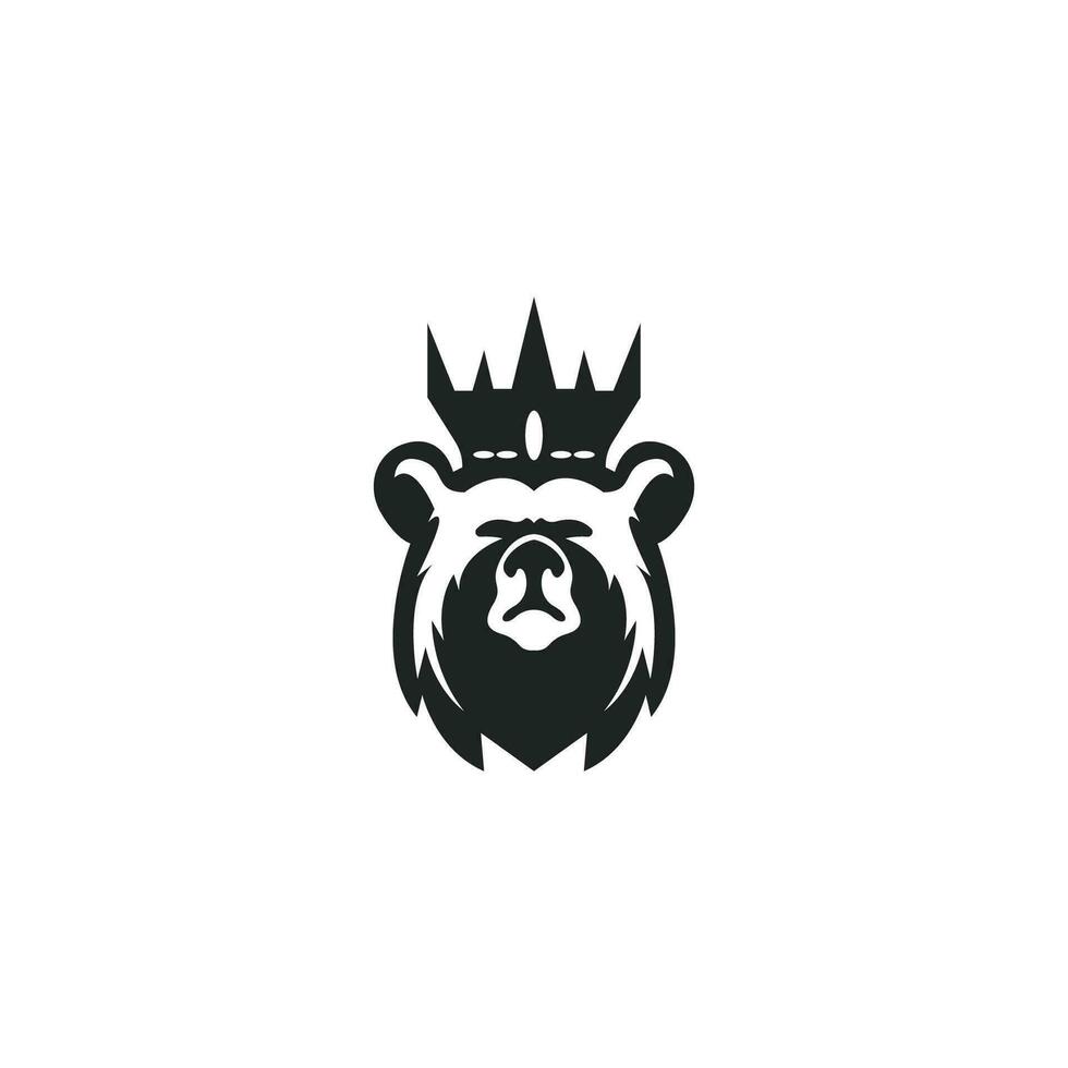 Bear Icon And Symbol Vector Template Illustration