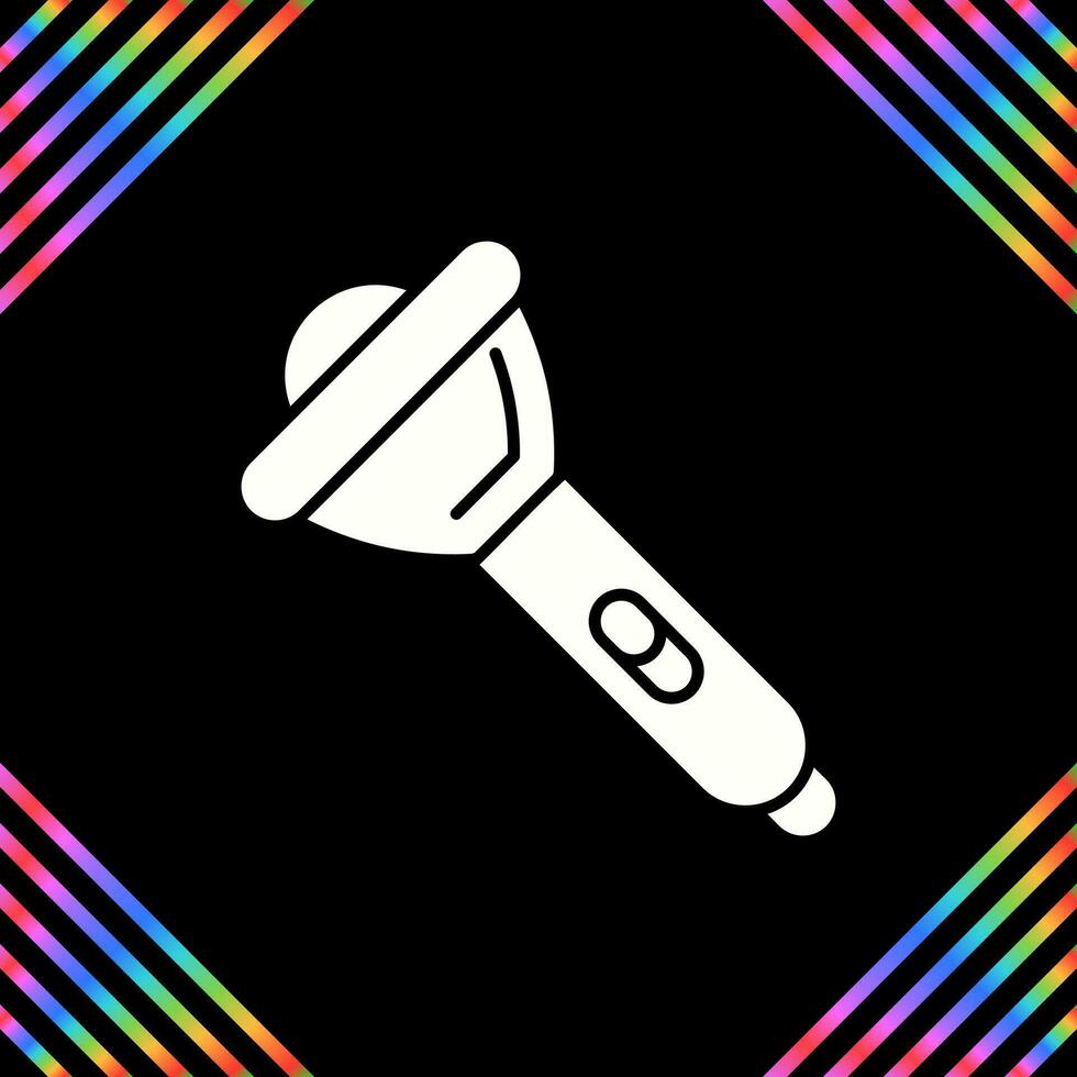 Flashlight Vector Icon