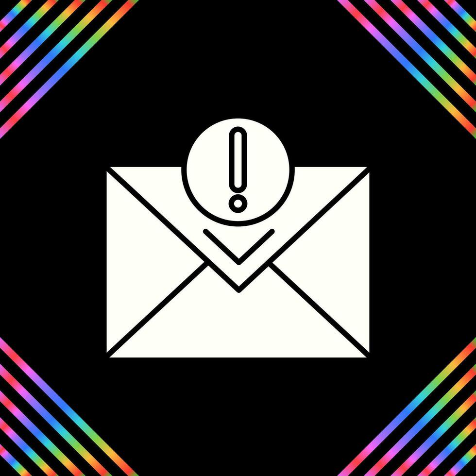 Urgent Mail Vector Icon