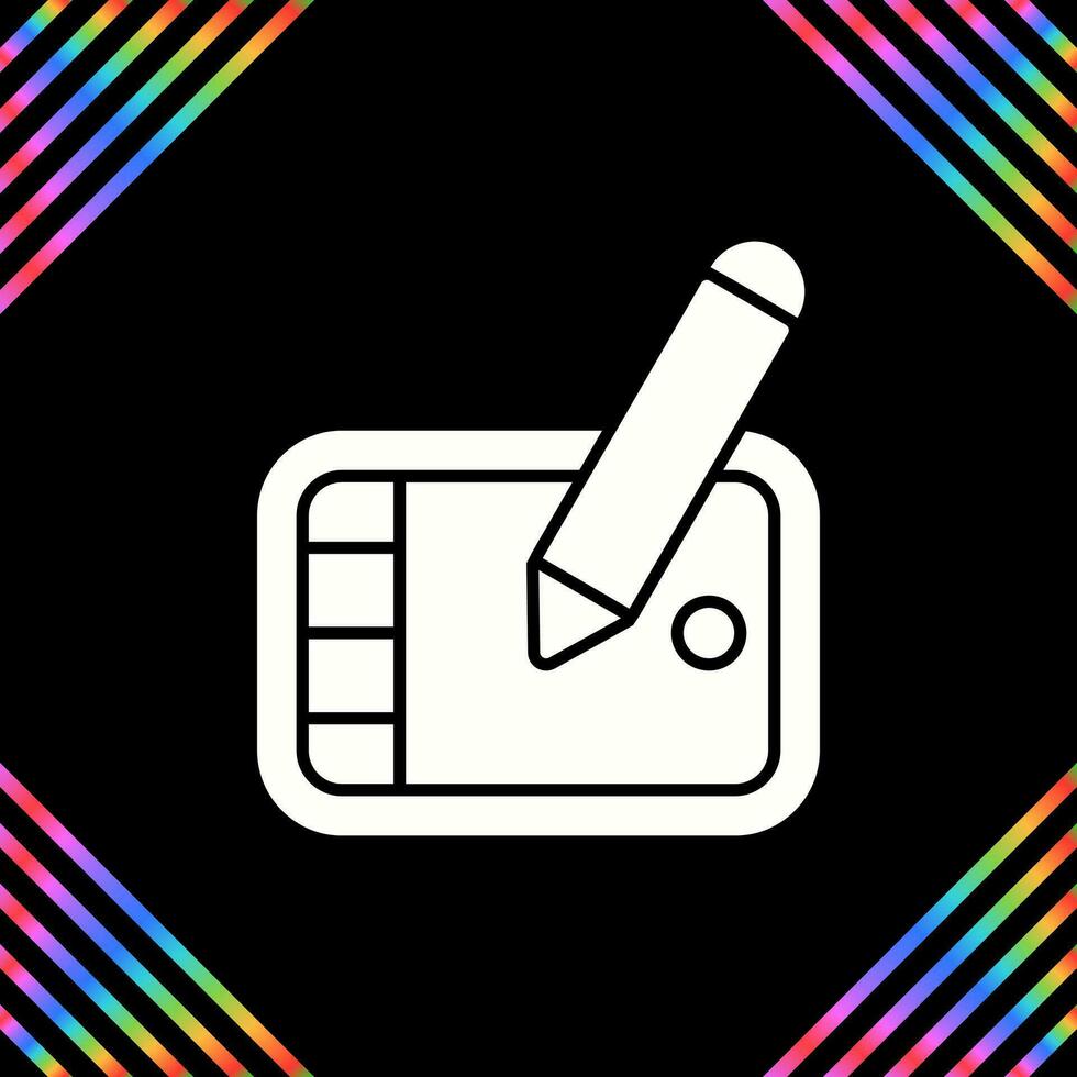 Graphic Tablet Vector Icon