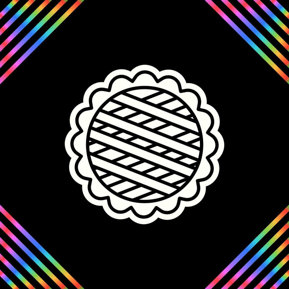 Apple Pie Vector Icon