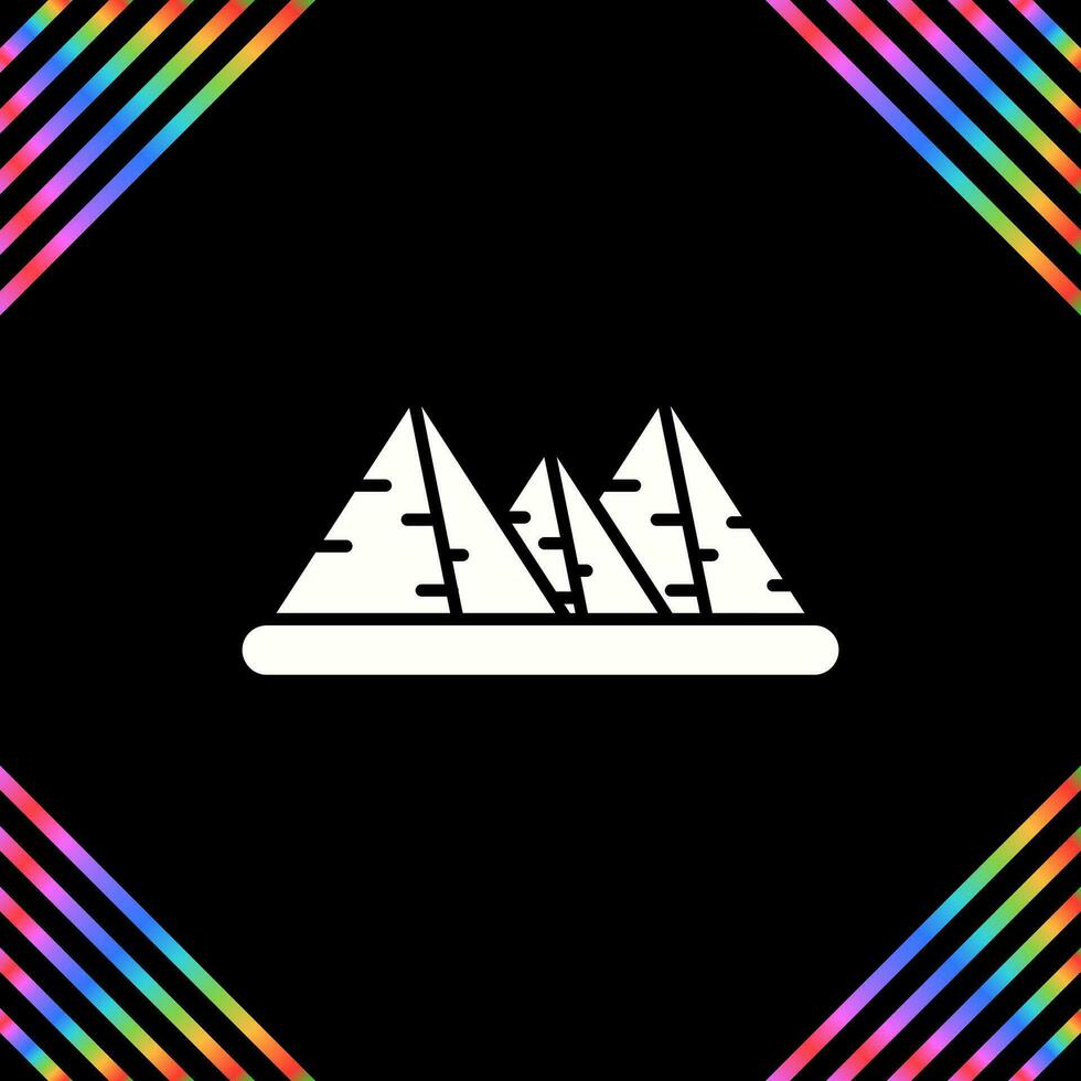 Pyramid Vector Icon
