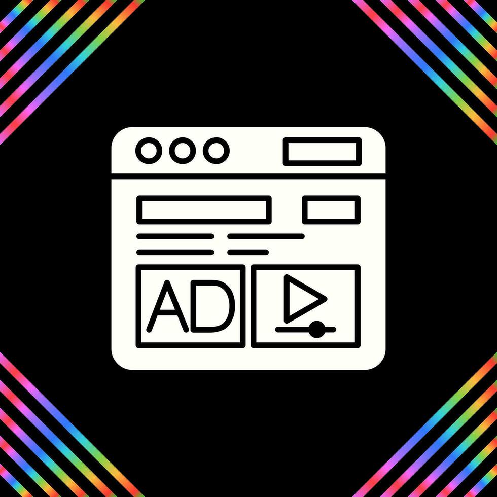 AD Vector Icon