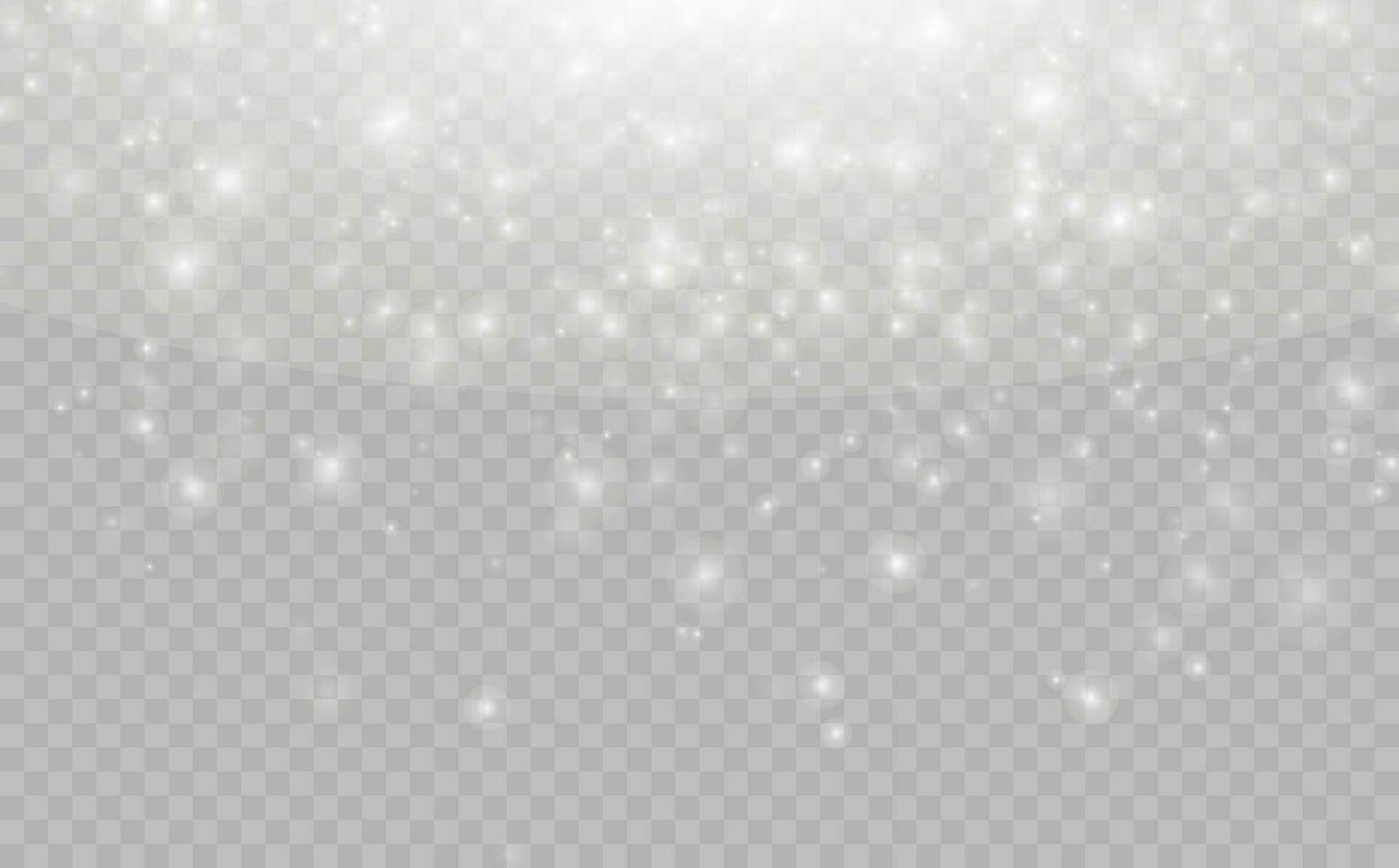 bokeh ligero luces efecto antecedentes. Navidad brillante ligero bokeh papel picado y Chispa - chispear cubrir textura para tu diseño. vector