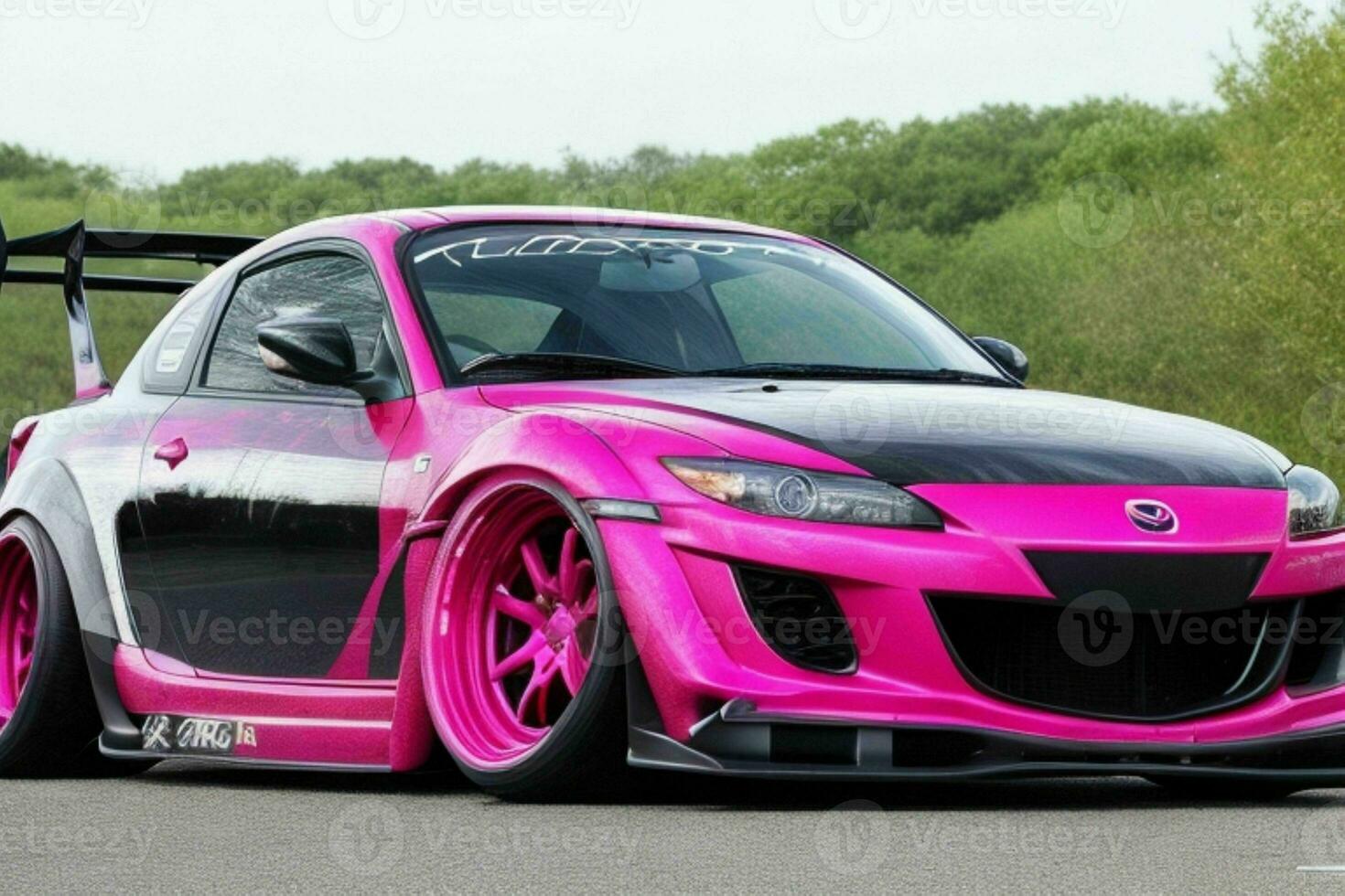 Sport car Mazda RX8 JDM. Pro Photo