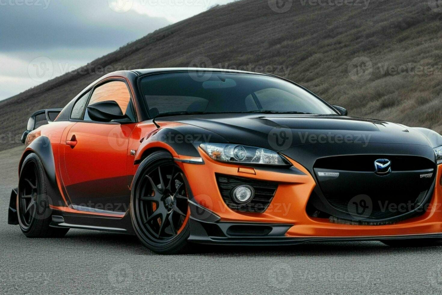 Sport car Mazda RX8 JDM. Pro Photo