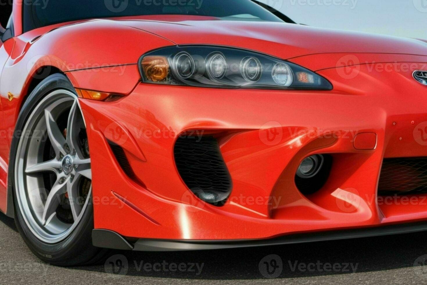 Sport car Toyota Supra JDM. Pro Photo