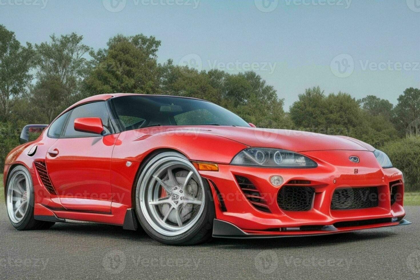 deporte coche toyota supra jdm. Pro foto